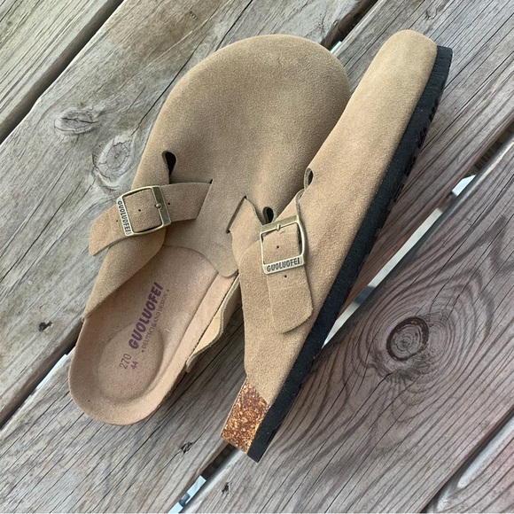 SUEDE CLOGS - Picture 5 of 5